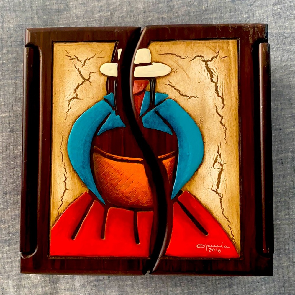 Tea Bag Holder / Organizer -- from Ecuador